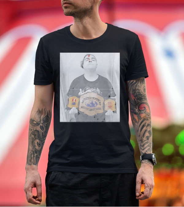 Premium T-Shirt: It’s Ya Boi Gen Z Blood Sweat and World Heavyweight Wrestling Championship Gold Retro T-Shirt It’s Ya Boi Gen Z Blood Sweat and World Heavyweight Wrestling Championship Gold Retro T-Shirt