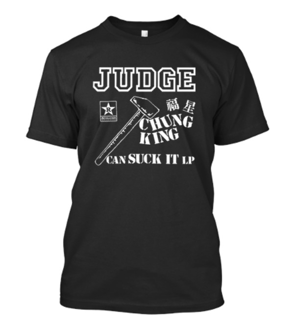Revhq Judge Chung King Can Suck It LP Revelation Records Hammer T-Shirt