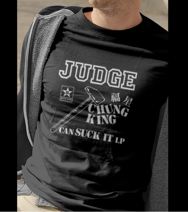 Revhq Judge Chung King Can Suck It LP Revelation Records Hammer T-Shirt