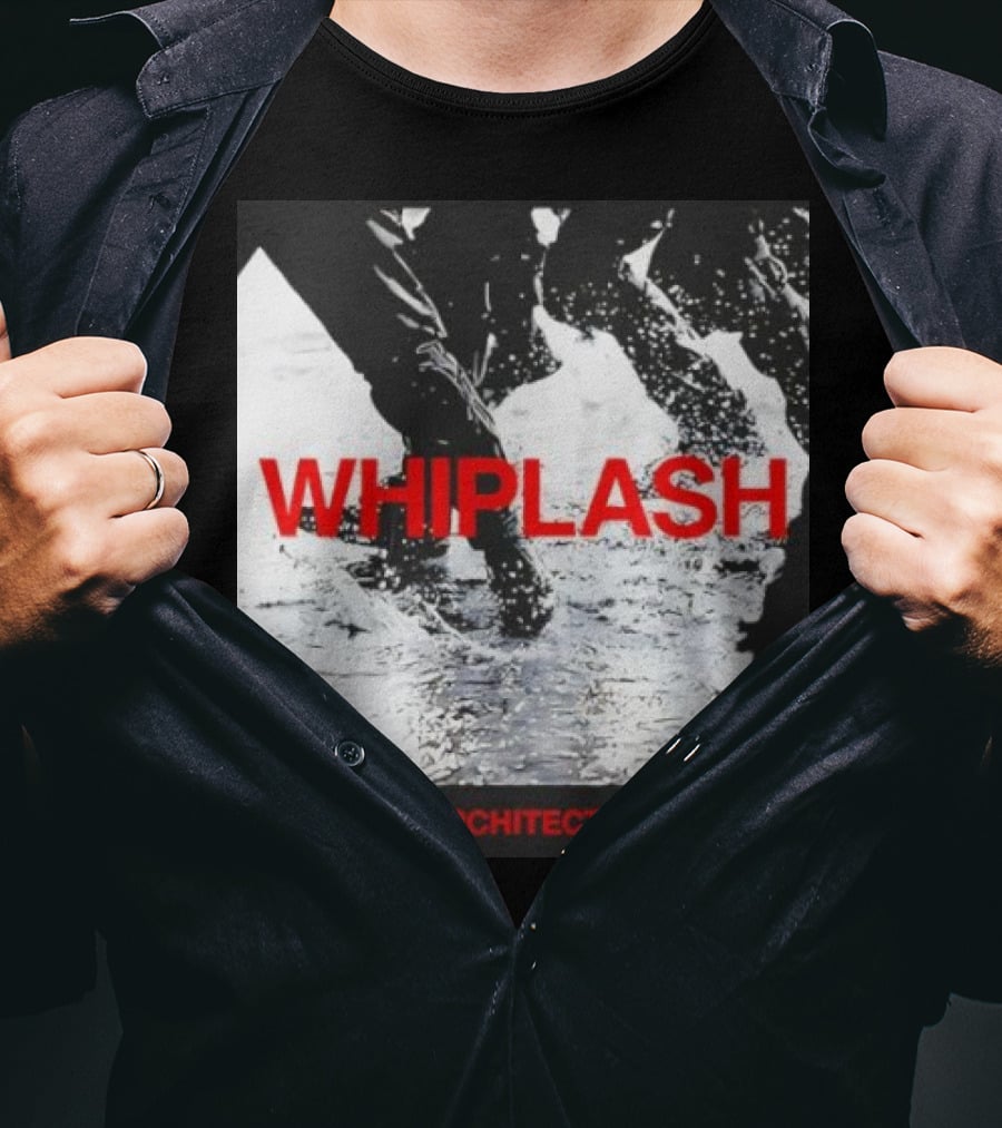 Whiplash Architects Single Black Photo Retro T-Shirt