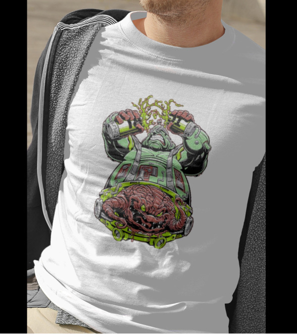 Krang Android Attack Teenage Mutant Ninja Turtles T-Shirt
