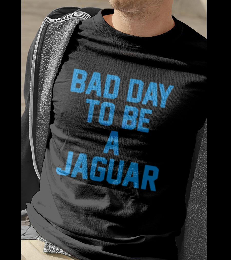 Dan Campbell Detroit Lions Bad Day To Be A Jaguar T-Shirt