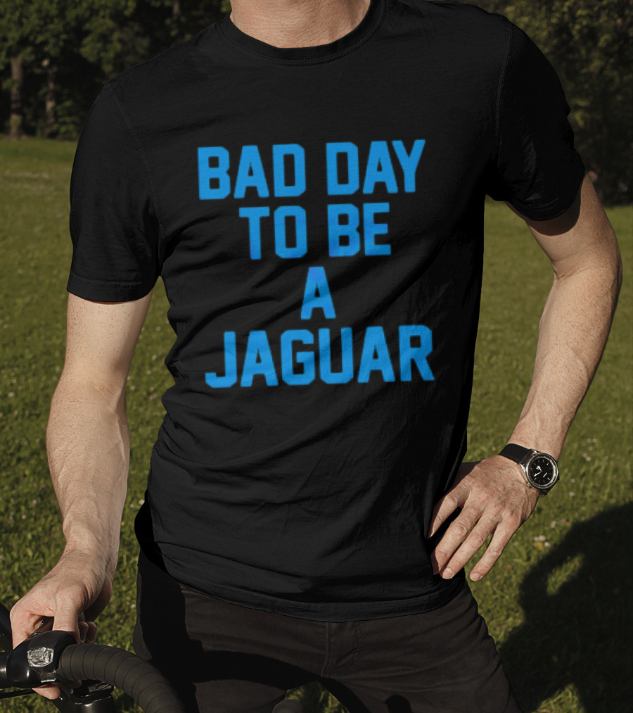 Dan Campbell Detroit Lions Bad Day To Be A Jaguar T-Shirt