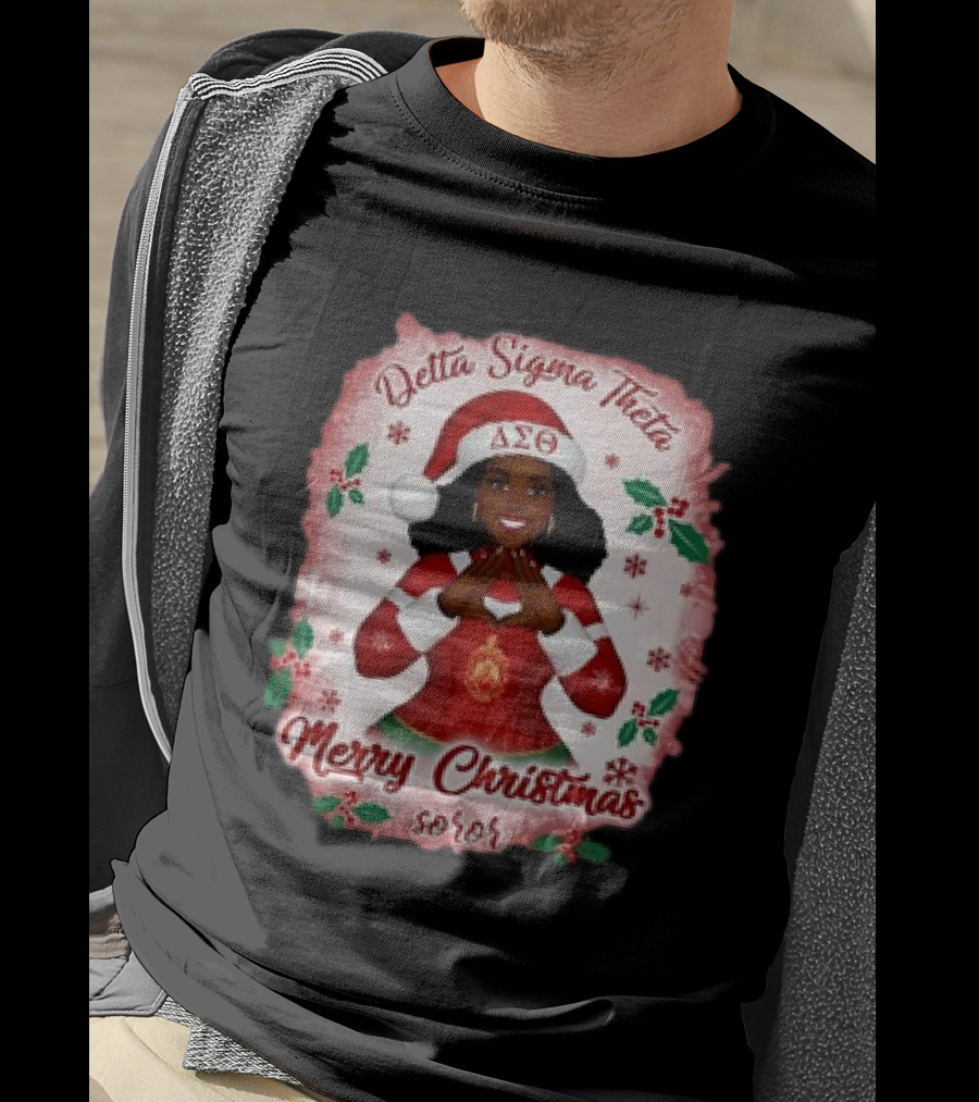 Delta Sigma Theta Merry Christmas Soror T-Shirt