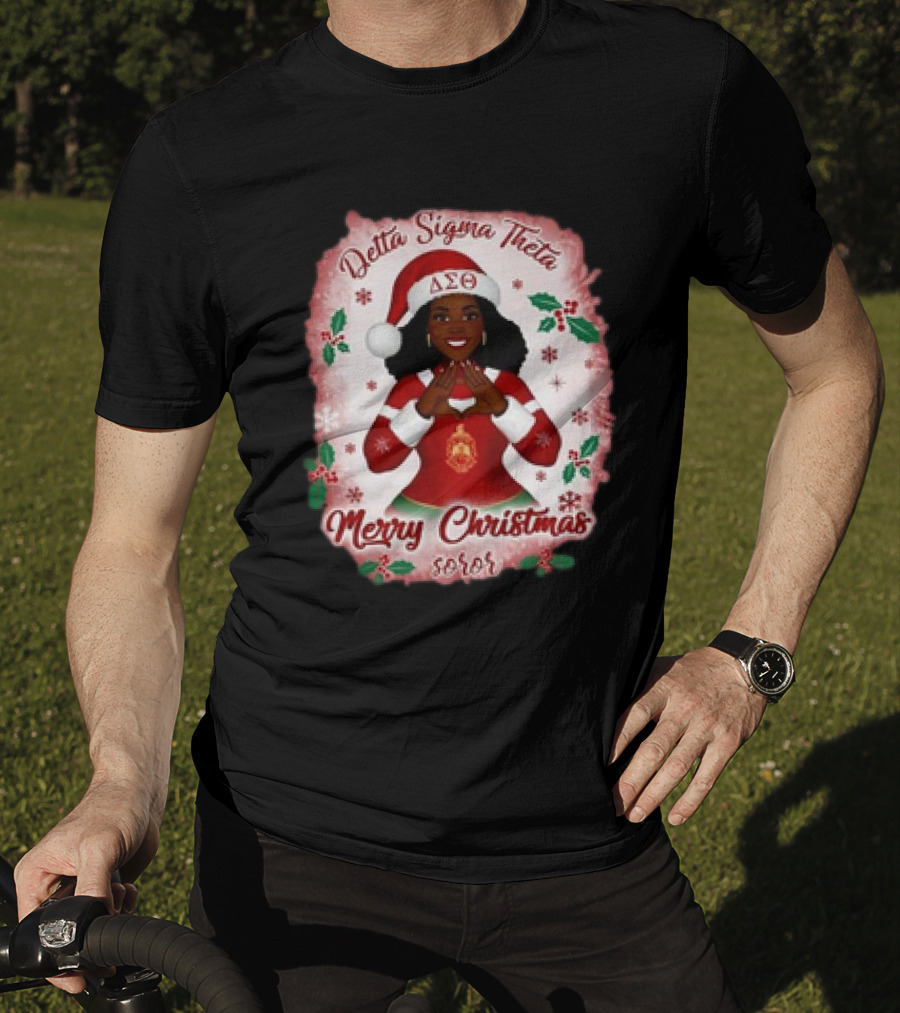 Delta Sigma Theta Merry Christmas Soror T-Shirt