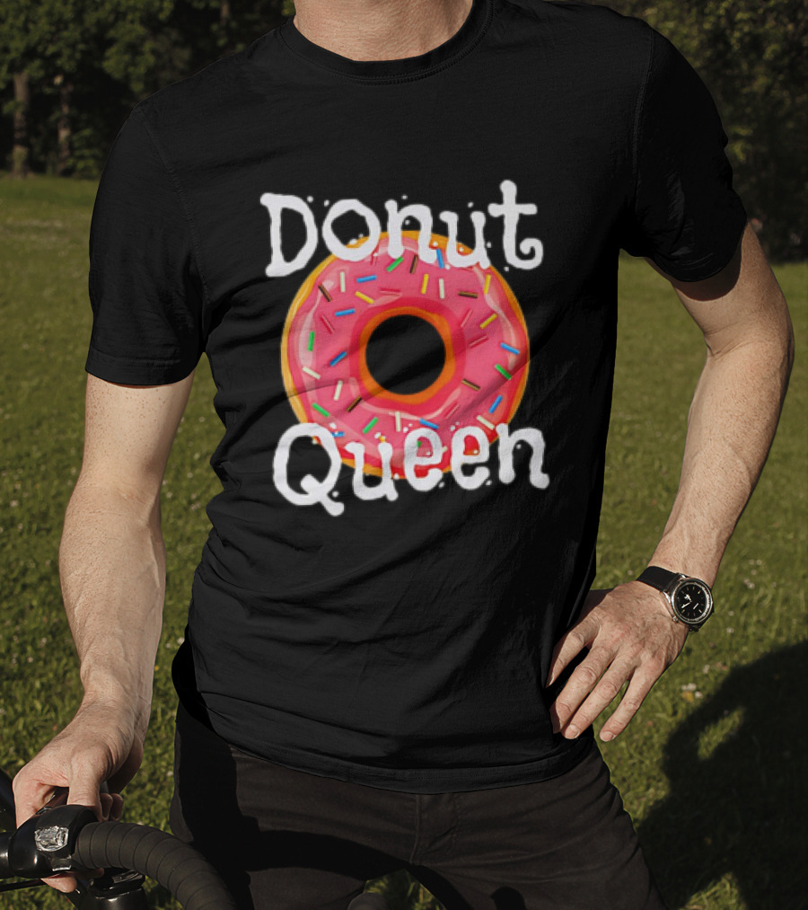 Donut Queen Food Lover Sweet Sprinkles T-Shirt