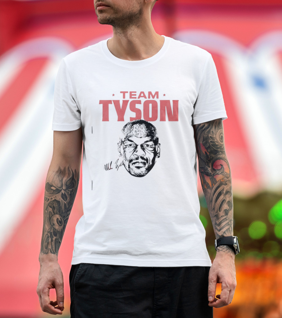 Team Tyson Legendary Boxer Tribute T-Shirt