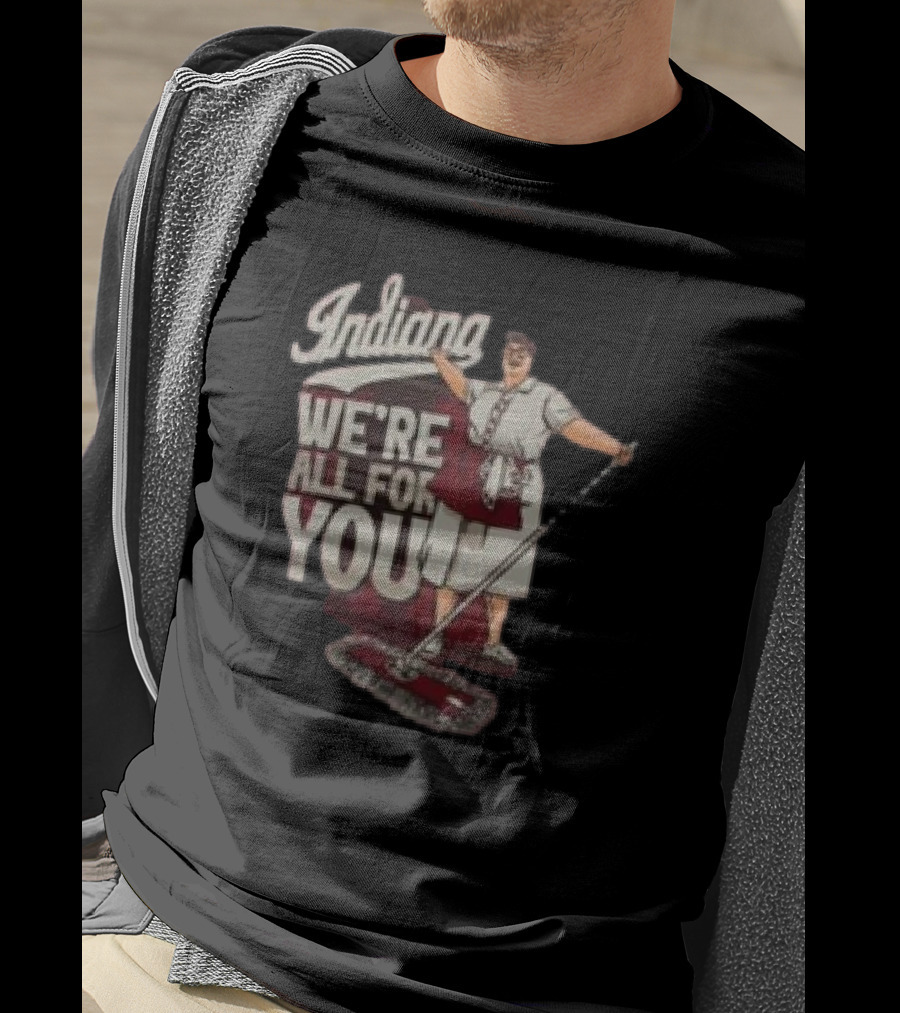 Indiana We're All For You Martha The Mop Lady T-Shirt