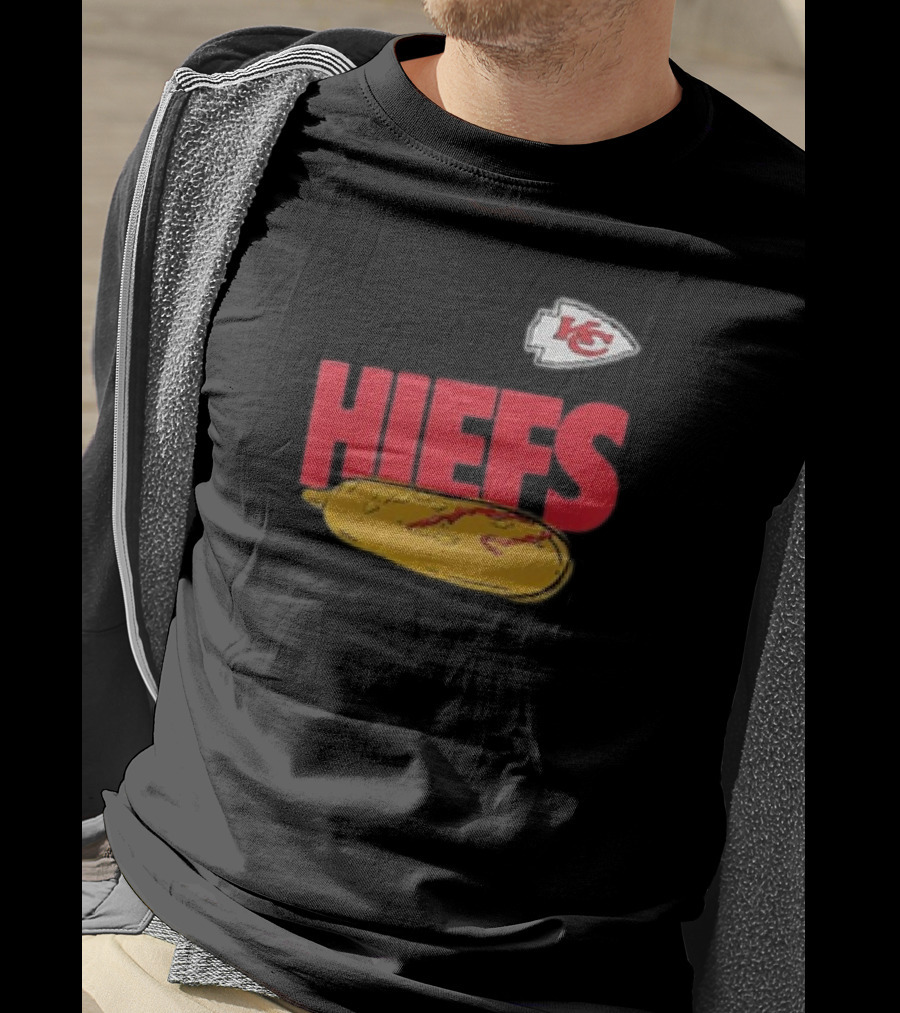 Kansas City Chiefs Hometown Hiefs Hotdog T-Shirt