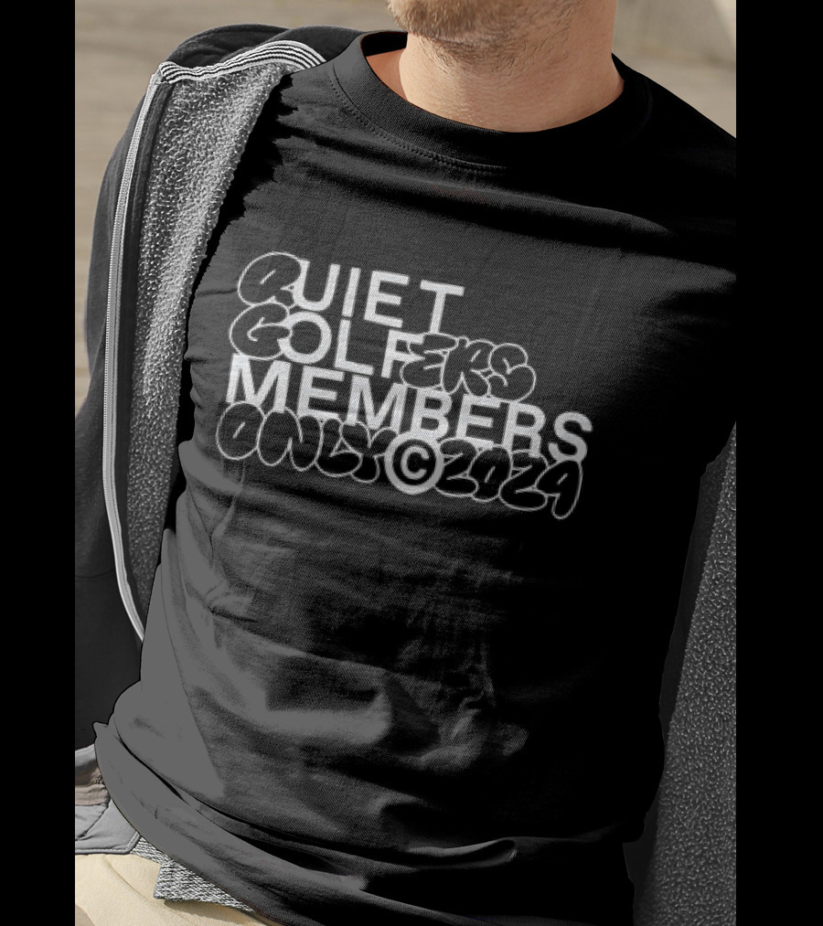 Quiet Golfers Members Only © T-Shirt