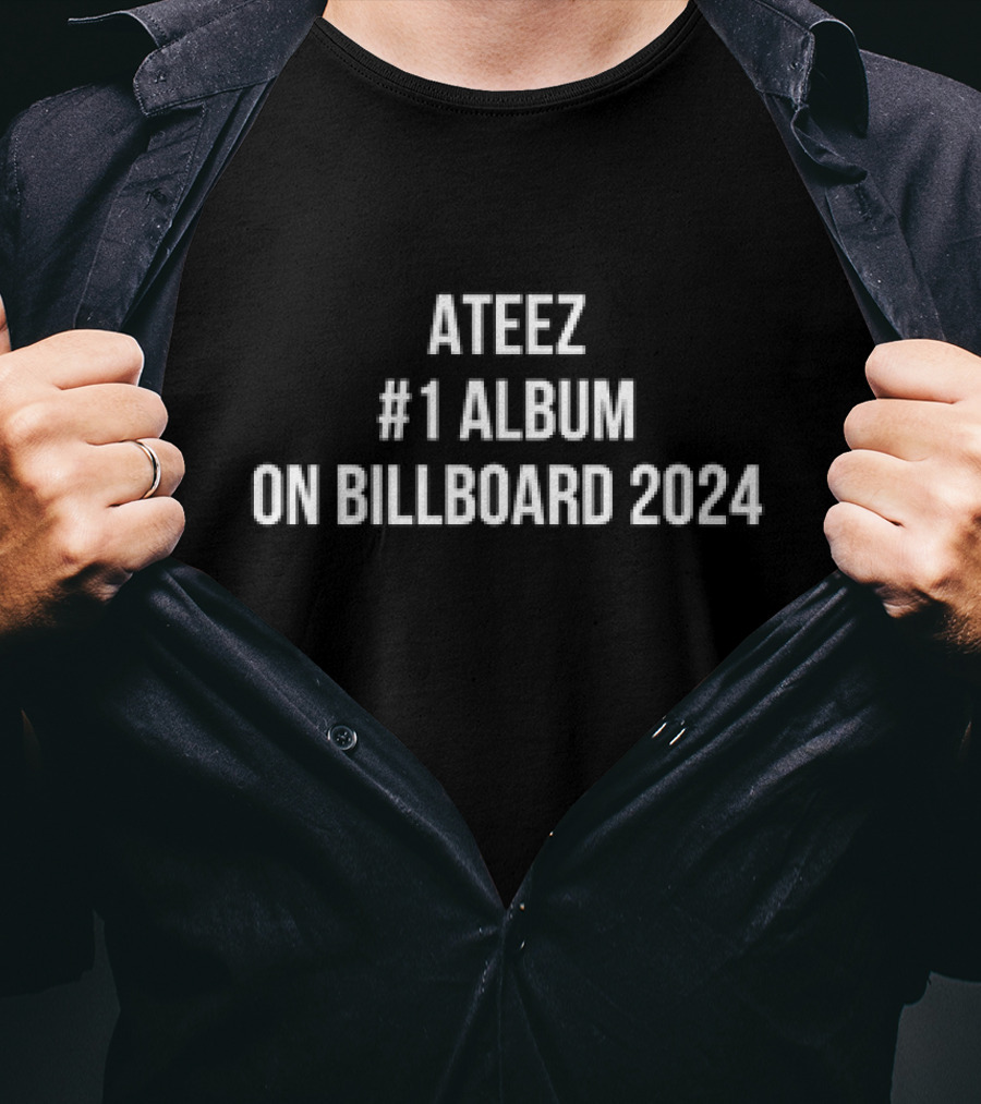 ATEEZ Celebrates #1 Album Achievement On Billboard T-Shirt