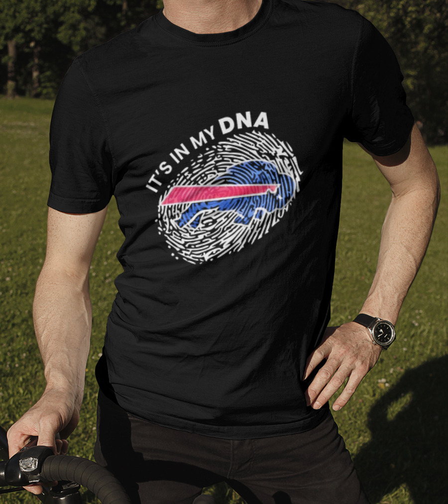 Buffalo Bills It's In My DNA Fingerprint T-Shirt