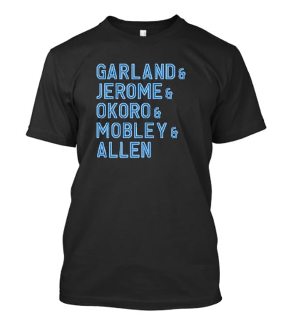 Garland Jerome Okoro Mobley Allen Cleveland Basketball 24-25 T-Shirt