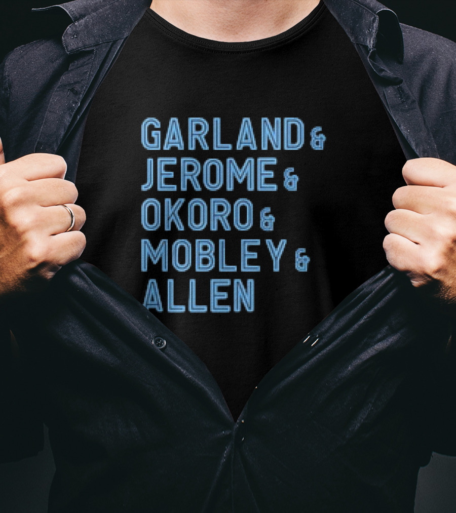 Garland Jerome Okoro Mobley Allen Cleveland Basketball 24-25 T-Shirt