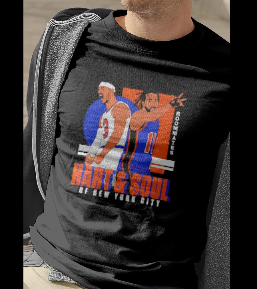Hart And Soul Dynamic Roommates Of New York City Basketball T-Shirt