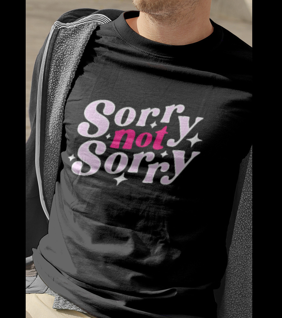 Angel Reese Sorry Not Sorry Script Ladies Boyfriend T-Shirt