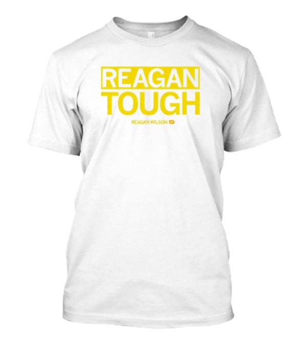 Reagan Wilson Reagan Tough Yellow Block Text T-Shirt