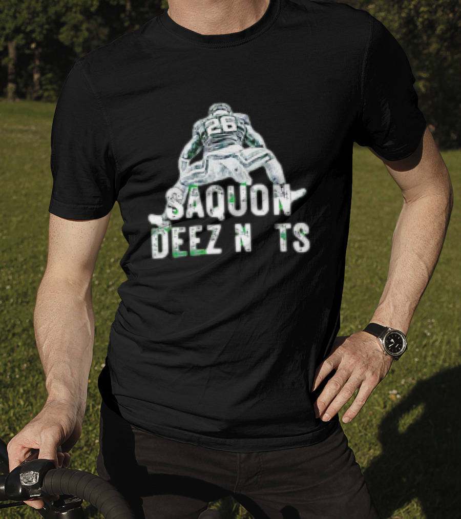 Philadelphia Eagles Saquon Barkley Saquon Deez N Ts T-Shirt