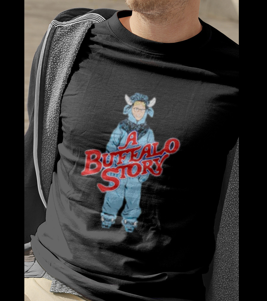 A Buffalo Story Christmas Ralphie Costume T-Shirt
