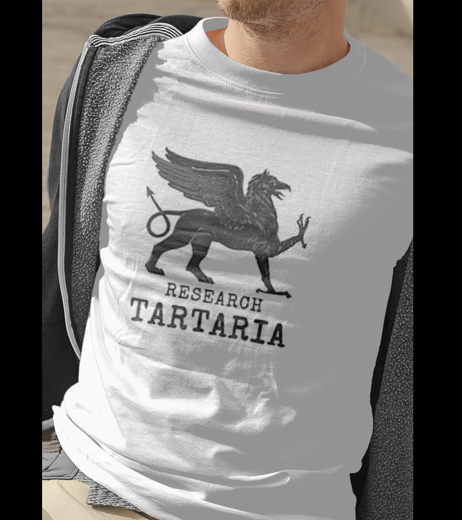 Research Tartaria Winged Griffin Mythical Creature T-Shirt