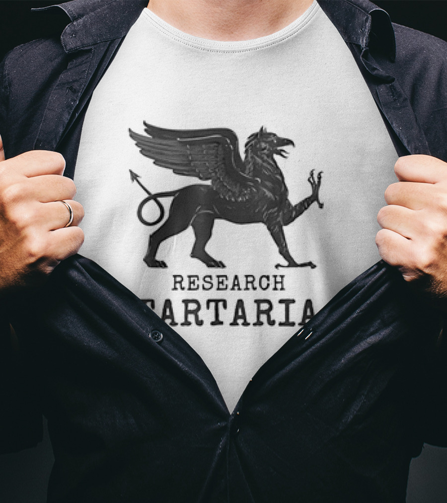 Research Tartaria Winged Griffin Mythical Creature T-Shirt