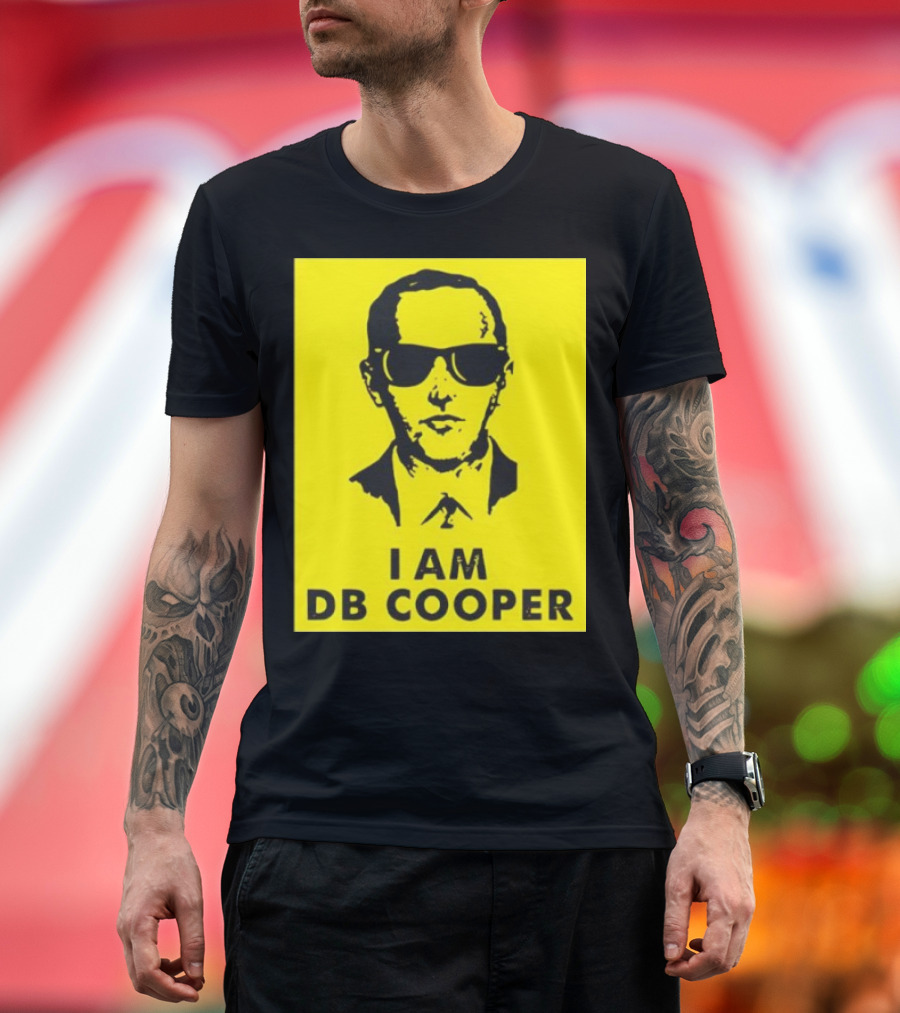 I AM DB COOPER MYSTERY HIJACKER ICONIC IMAGE T-Shirt