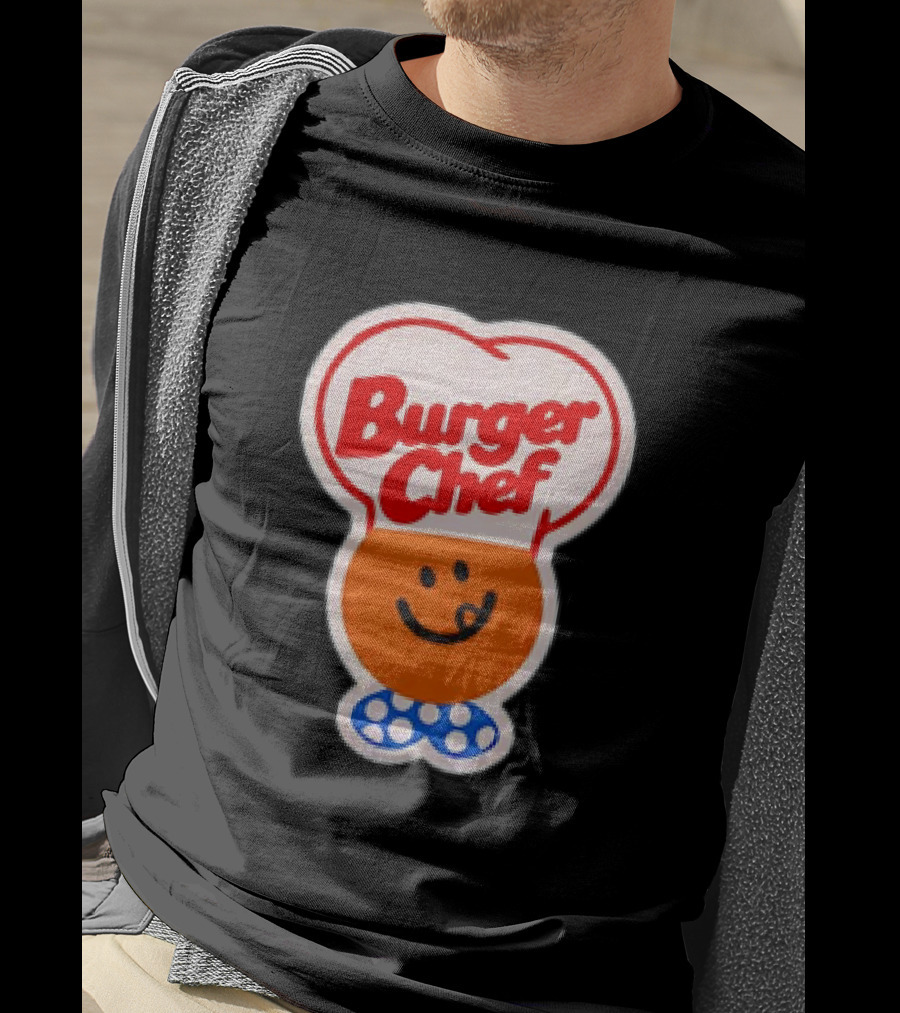 Burger Chef Red Smiling Icon Indianapolis T-Shirt