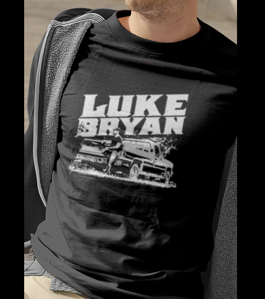 Luke Bryan Vintage Truck Scene T-Shirt