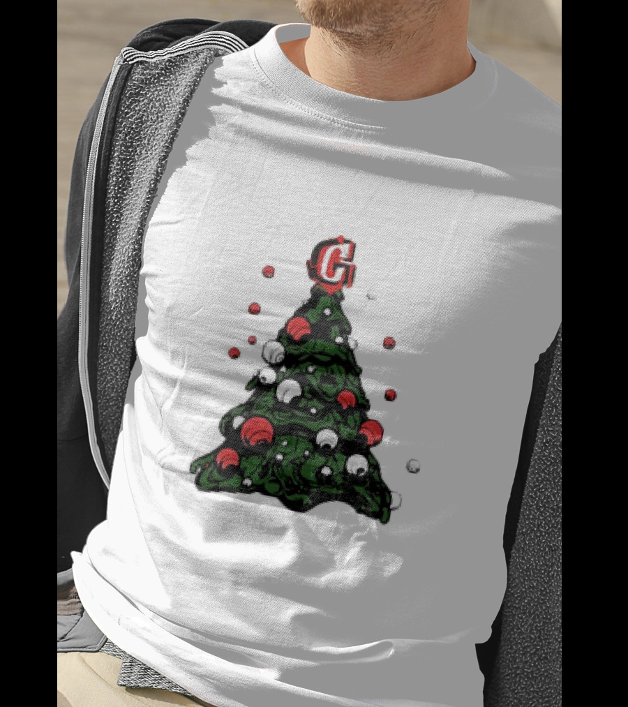 Graffiti Christmas Tree Santa Ornament G Topper T-Shirt