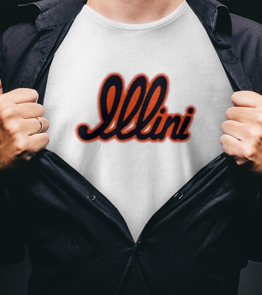 Illini Script University Of Illinois Sports Tradition T-Shirt
