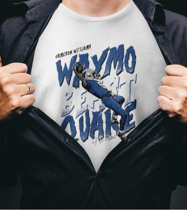 Jameson Williams Waymo Quake T-Shirt