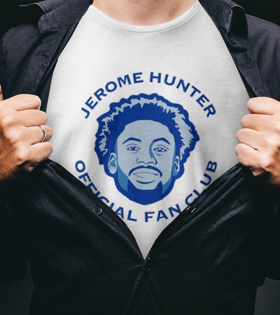 Jerome Hunter Official Fan Club Big Face T-Shirt