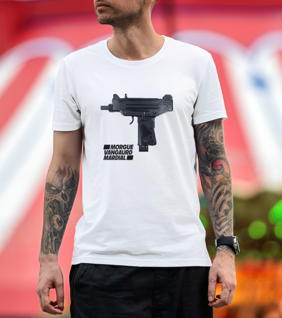Morgue Vanguard Mardial Submachine Gun T-Shirt