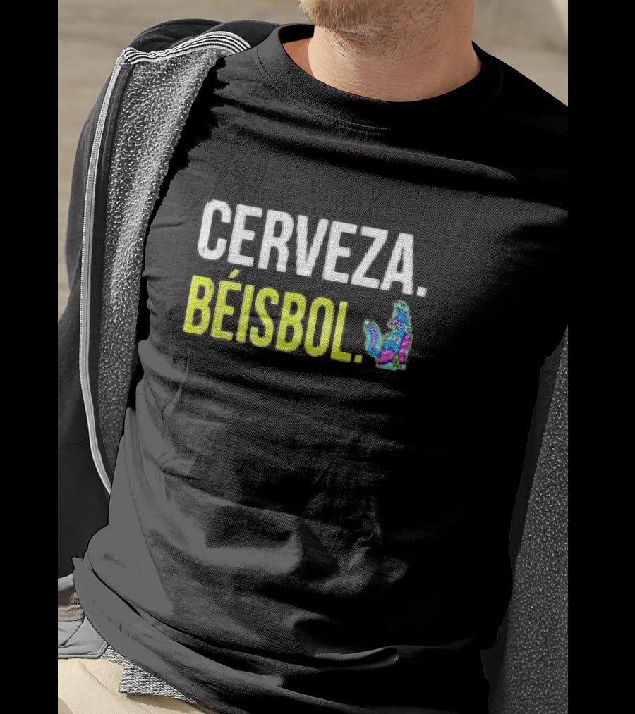 108 Stitches Cerveza Beisbol Soñadores Hillsboro Hops Cerveza Béisbol T-Shirt