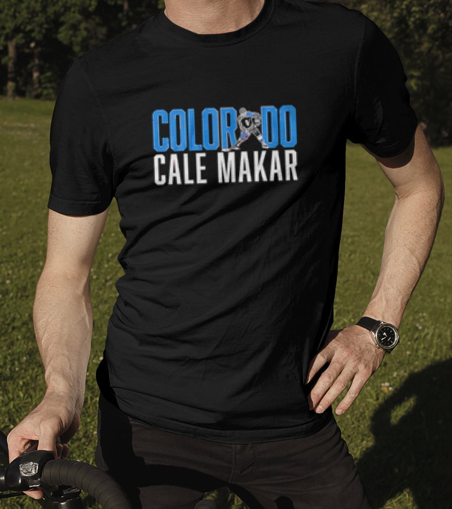 Colorado Cale Makar NHLPA Hockey Star T-Shirt