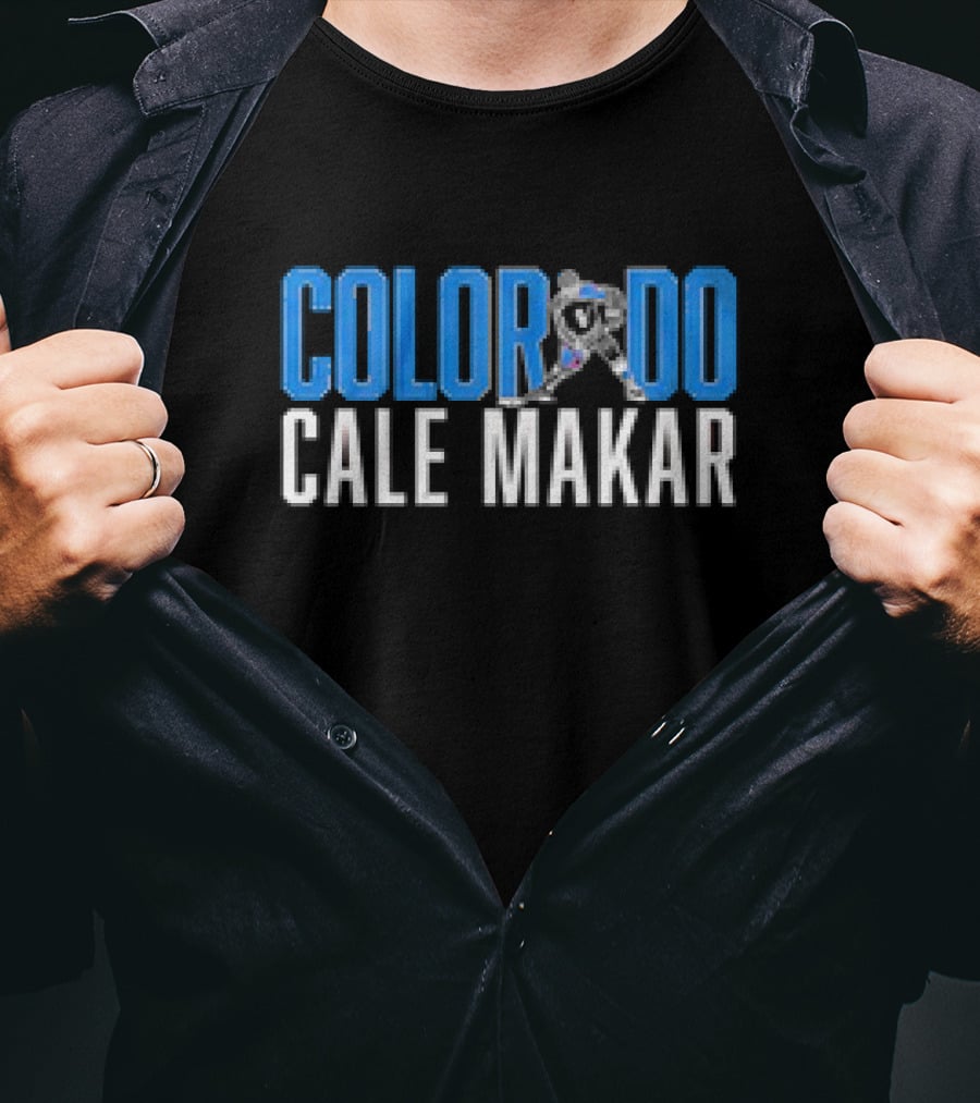 Colorado Cale Makar NHLPA Hockey Star T-Shirt