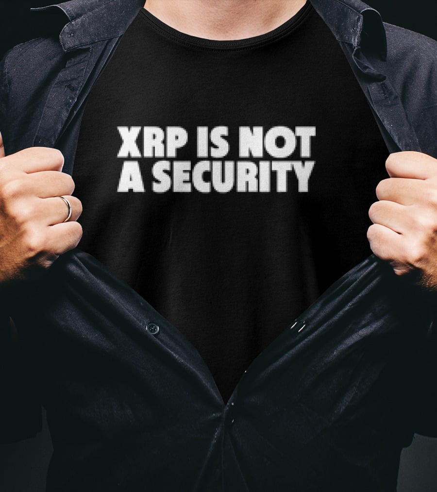 Jeremy Hogan XRP Is Not A Security T-Shirt