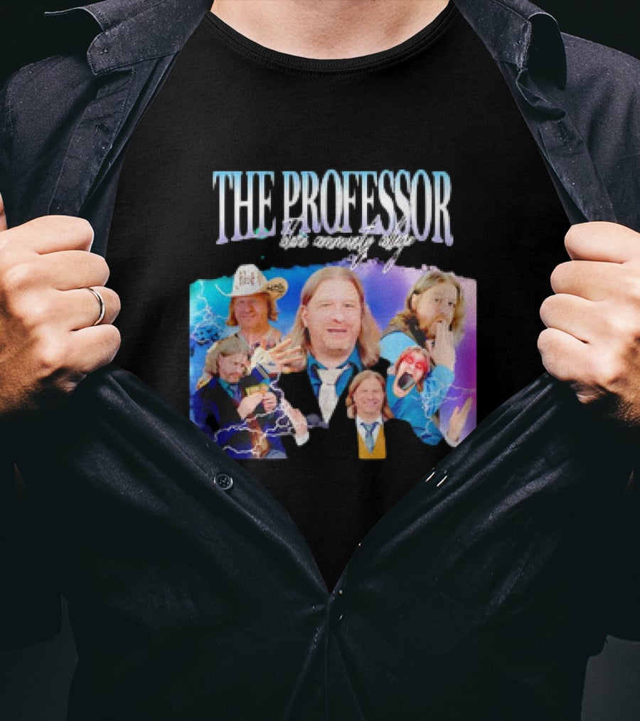 The Professor Tolarian Community College Iconic Pop Culture T-Shirt