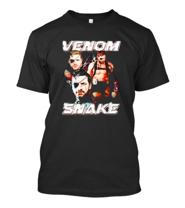 Venom Snake Vintage Stealth Warrior T-Shirt