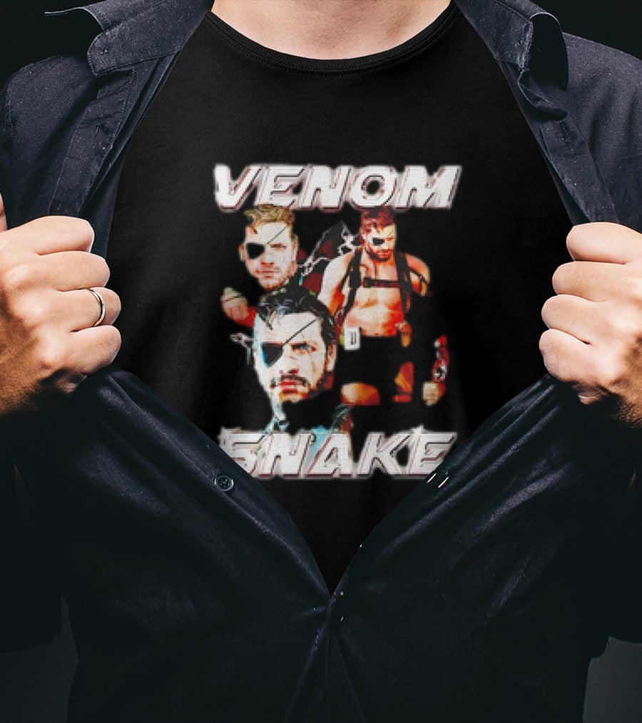 Venom Snake Vintage Stealth Warrior T-Shirt