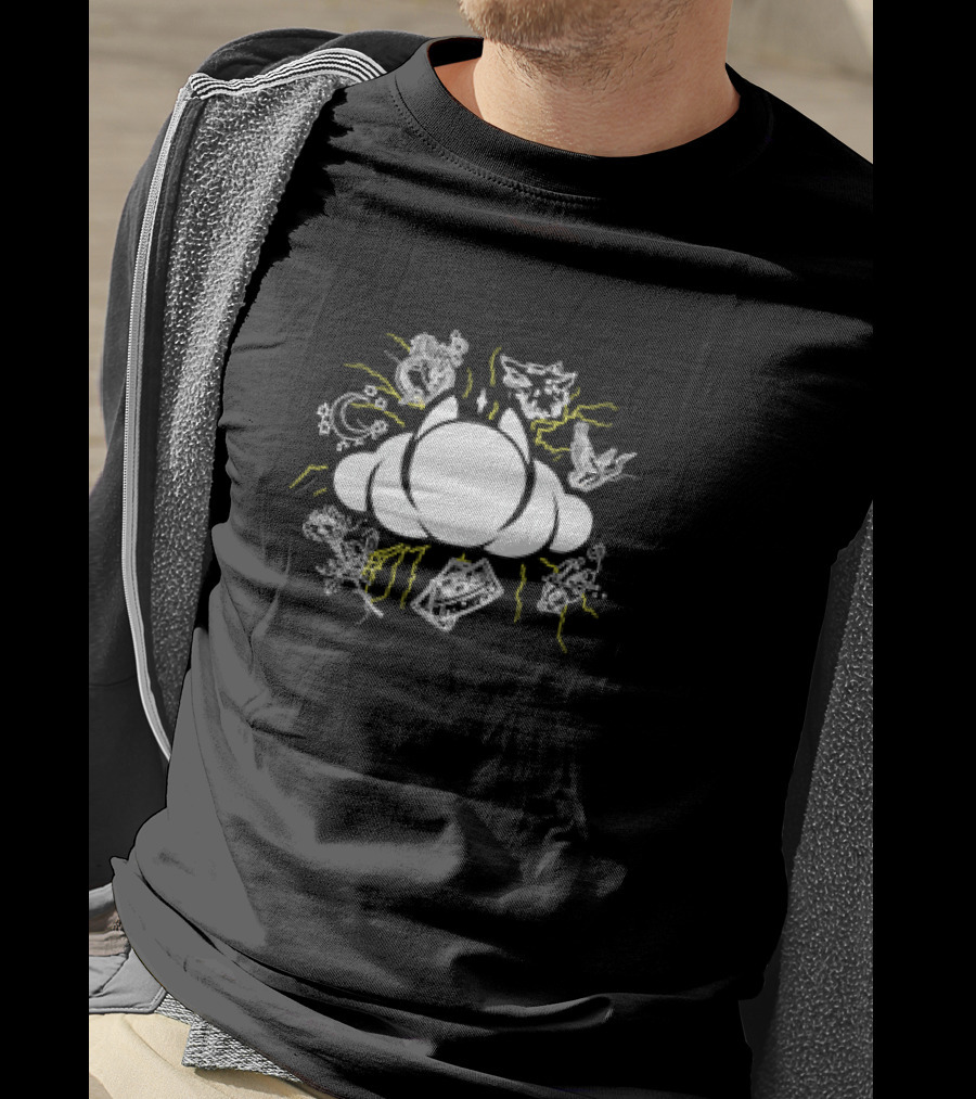 Dabin's Sanctuary Dabthesky Celestial Symbols Cloud With Abstract T-Shirt