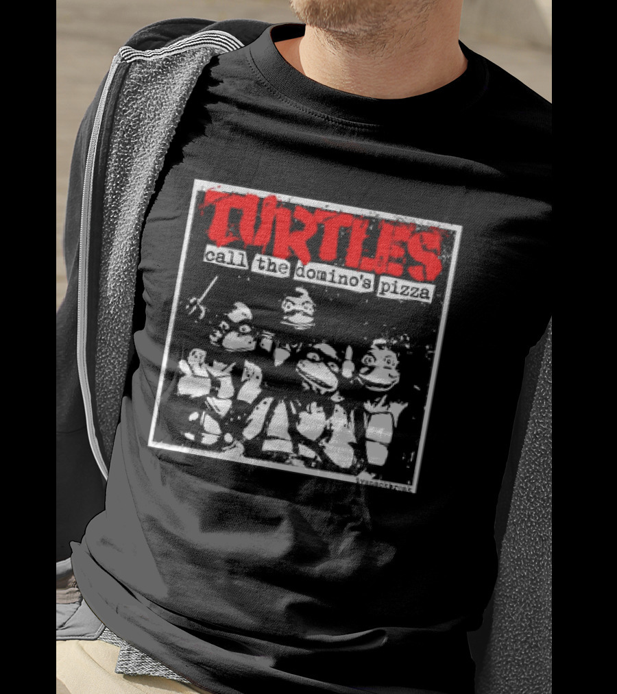 Turtles Call The Domino's Pizza Band T-Shirt