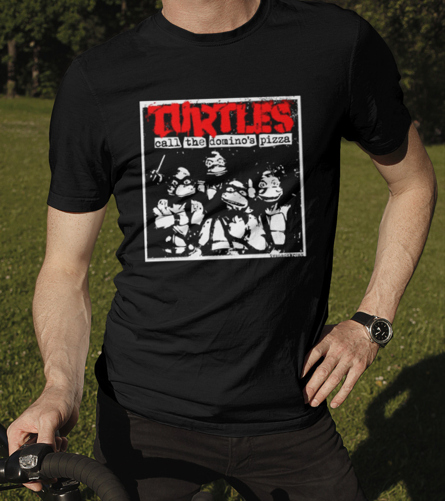 Turtles Call The Domino's Pizza Band T-Shirt