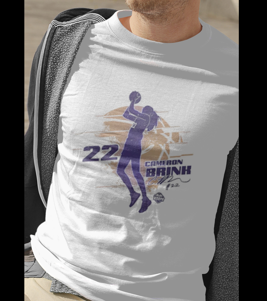 Cameron Brink Los Angeles Sparks Basketball Number 22 Vintage T-Shirt