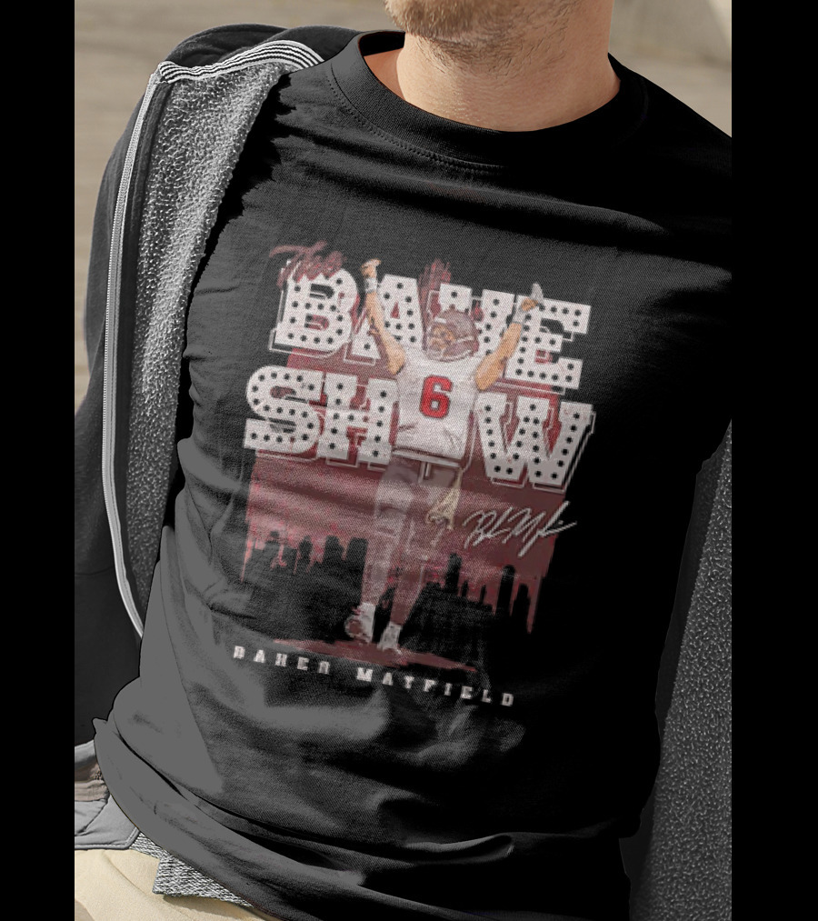 Baker Mayfield The Bake Show Vintage Tampa Bay Buccaneers NFL T-Shirt