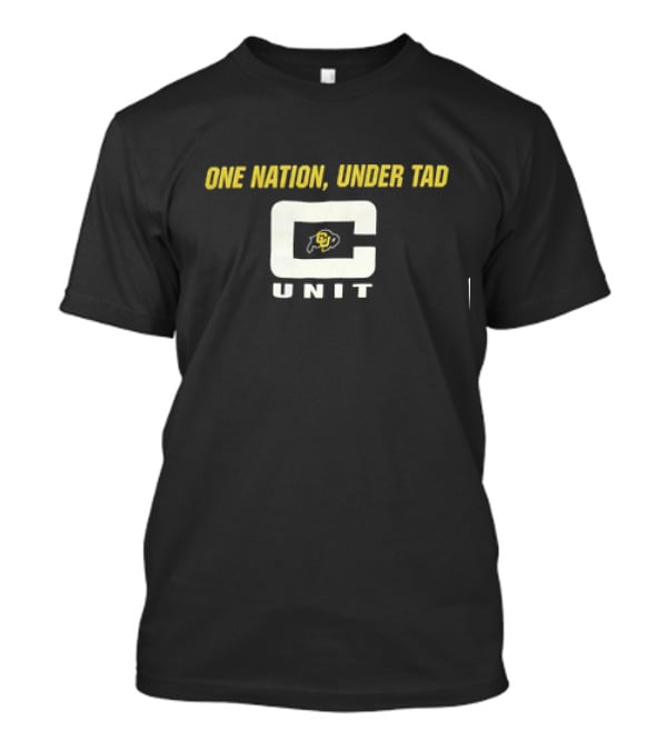 One Nation Under Tad C Unit Colorado Buffaloes T-Shirt