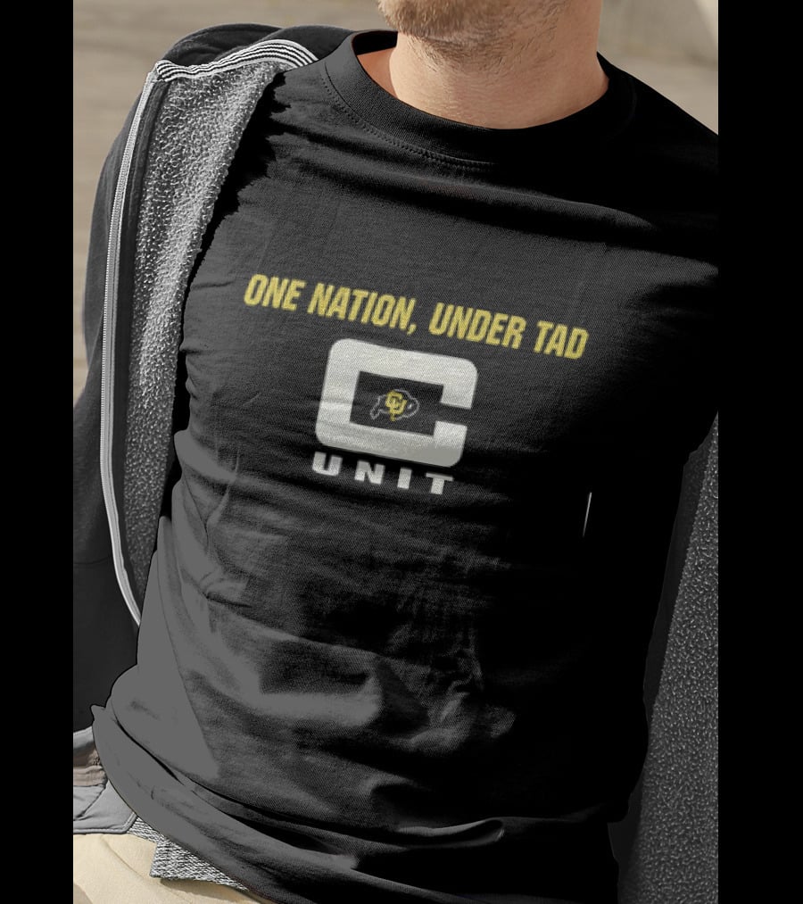 One Nation Under Tad C Unit Colorado Buffaloes T-Shirt