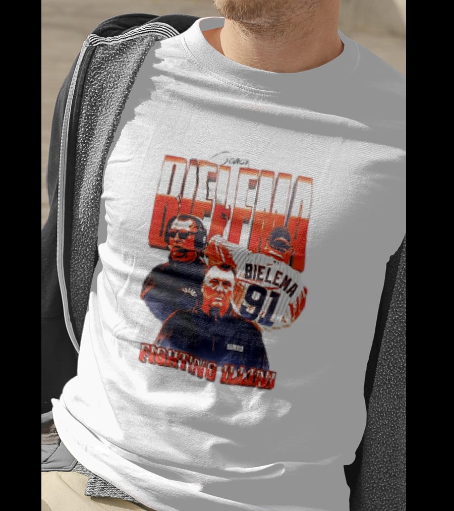 Coach Bielema 91 Fighting Illini T-Shirt