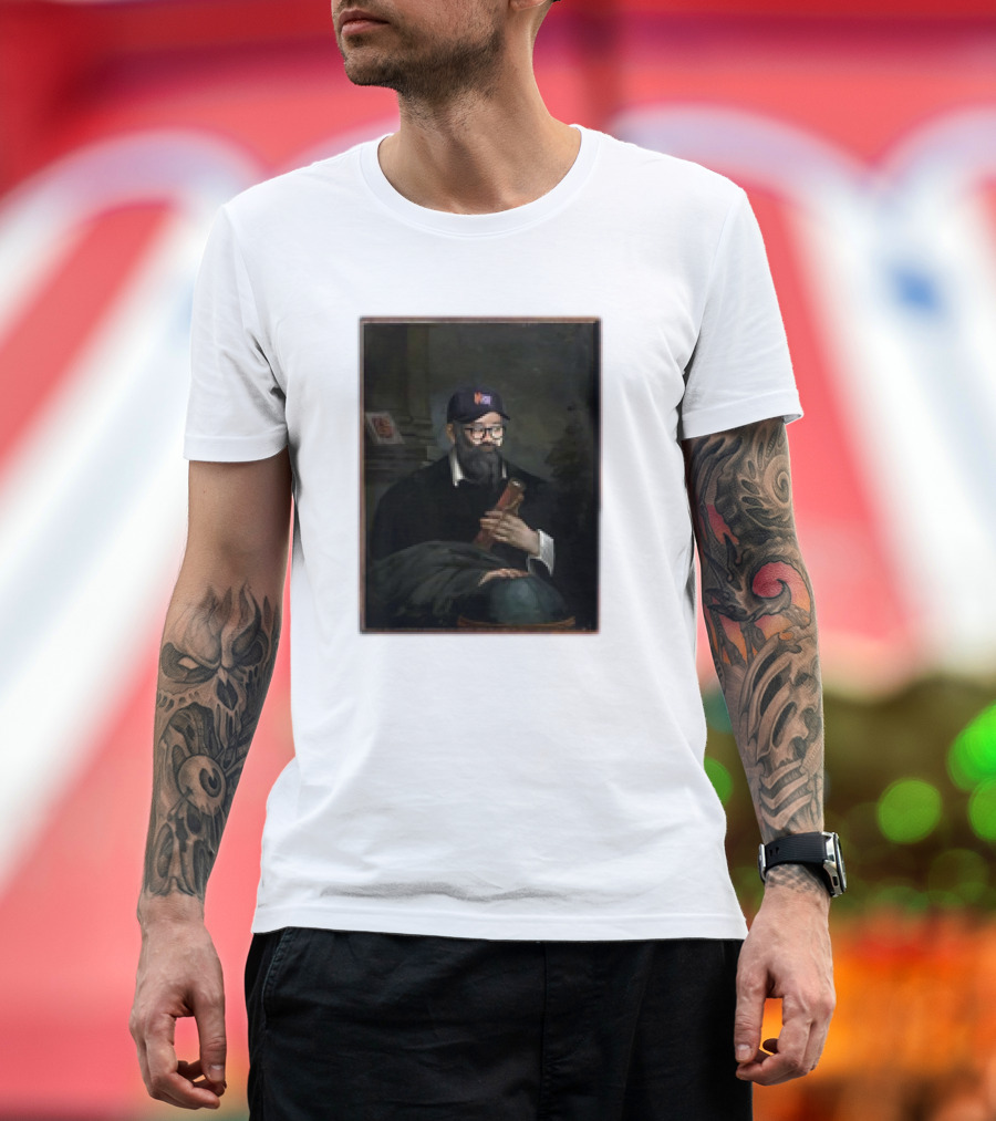 Wongstradamus Nostalgic Hat and Glasses T-Shirt