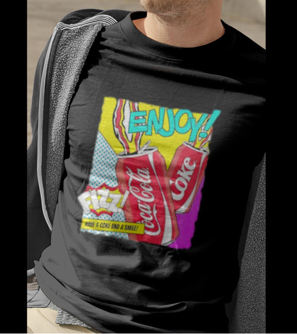 Enjoy Coca-Cola Fizz Have A Coke And A Smile T-Shirt